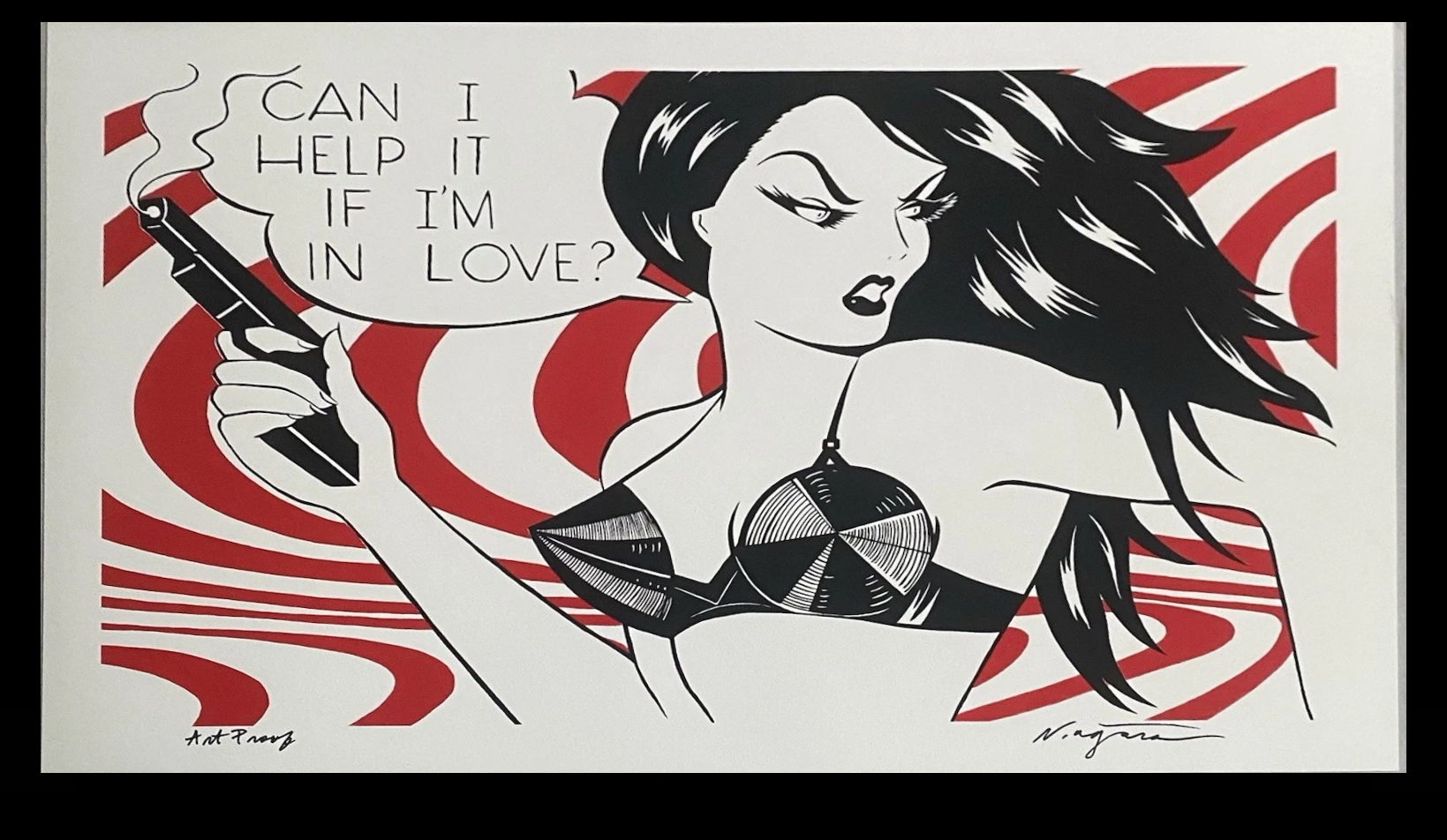 Niagara — “Can I Help It If I’m In Love?” art print