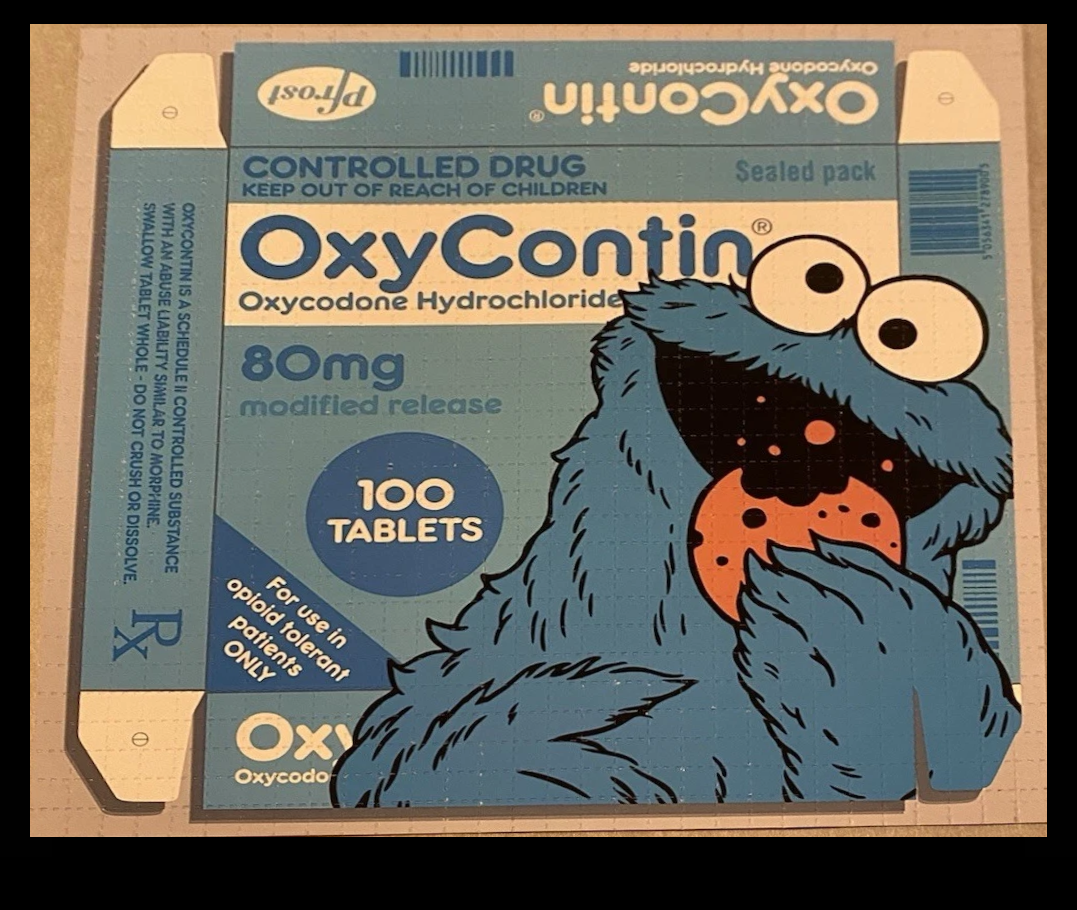 Ben Frost — “OxyCookie” blotter art print